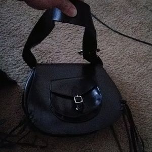 Gm studio genuine leather satchel